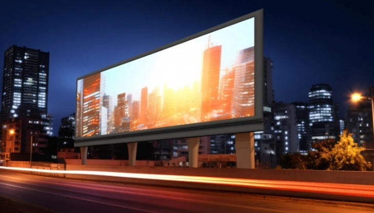 Team at AdCrest planning outdoor advertising strategy with billboards, hoardings, and OOH placements across major Indian cities